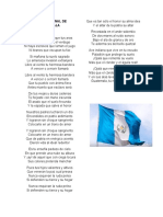 Himno Nacional de Guatemala