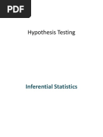 8 Hypothesis Testing