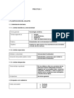 Ejemplo de Redacción de Boletin