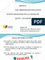 Educar para La Paz