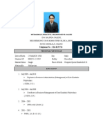 Nationally: Malaysian: Muhammad Jumattul Shamsuddin B. Salihi