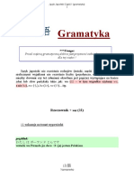 Gramatyka - Japoński