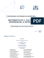 Matemáticas V