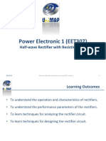 1 Half-Wave Rectifier With R Load