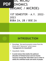 Module 1 Introduction To Economics