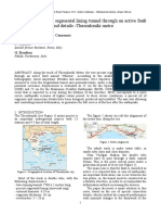 Passage of A Precast Segmental Lining Tunnel Through An Active Fault - Special Segments and Details - Thessaloniki Metro