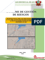 Informe de Gestion de Riesgo para Baden