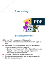 Lecture 3 - Forecasting(s)