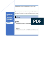 Project of Dashboard Excel