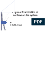 Physical Examination of Cardiovascular Syst