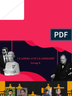 Leaders and Leadership