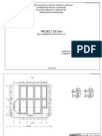 Proiect de An Cladire de Locuit Tip P+1E-Gilea Daniela