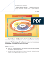 Lesson 1a The Nature of Literature and Its Genres