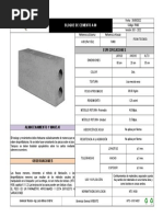 40 Bloque de Cemento A 80