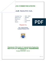 Iare - Ac - Lab - Manual TDM