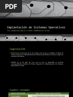 Implantacion de Sistemas Operativos