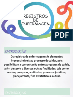 3 o Prontuário e Os Registros de Enfermagem