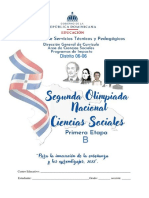 Olimpiadas Sociales Categoría B