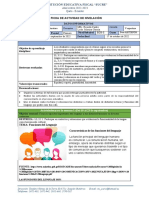 Ficha de Actividad de Nivelación OCTAVO R