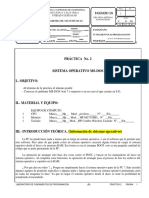 Práctica 2 - Sistema Operativo - 2021