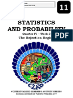 Core - 11 - (Statistics & Probability) - q4 - CLAS3 - The Rejection Region - v1 - JOSEPH AURELLO