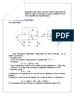 Gyrateur Et Amplificateur Logarithmique