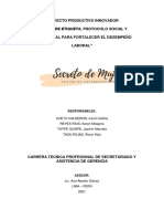 Ppi - Taller de Etiqueta Protocolo Social y Empresarial para Fortalecer El Desempeño Laboral - Secreto de Mujer S.A.C. 2021