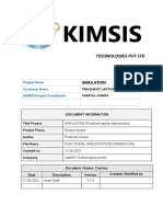 Functional Specification (Workflow)