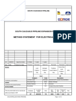 Method Statement For Electrical Works