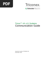 Communication Guide, Tricon v9-v11