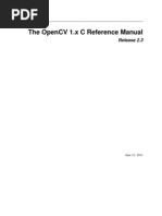 The Opencv 1.X C Reference Manual: Release 2.3