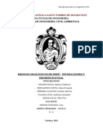 Riesgos Geológicos de Perú - Inundaciones y Erosión Fluvial