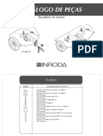 Catálogo de Peças. Roçadeiras de Arrasto SP 1800 TF SP 3400 TF