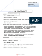 Devoir de Terminale G2