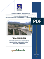 Ficha Ambiental Padcaya - La Mamora Cps-Belmonte