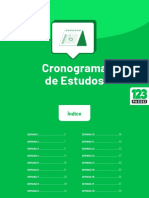 Cronograma de Estudos Inss