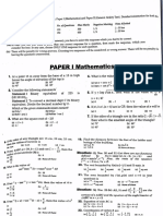 Maths Mock Test - 4