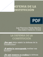 La Defensa de La Constitución