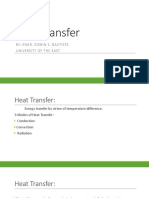 Lesson 1a Overview of 3 Modes of Heat Transfer and Conduction Plane and Walls in Seires