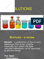 Lesson 2. Concentration of Solutions