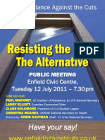 Resisting The Cuts: The Alternative: Have Your Say!