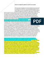 El Papel de Los Ecosistemas en La Mitigación y Gestión de Covid 19 y Otras Zoonosis