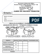 Examen Segundo Trimestre