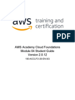 AWS Academy Cloud Foundations Module 04 Student Guide