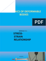 Module 3-1 Stress-Strain Relationship