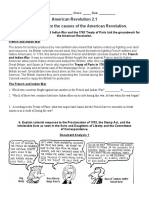 American - Revolution - 2.1 Reading and Questions