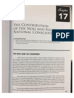 The Contribution of The Noli and Fili To The National Consciousness