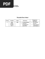 Rencana Evaluasi Aksi 1