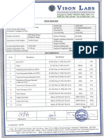 Water Test Report