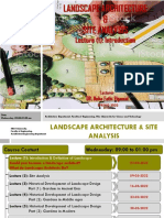 Landscape Lecture (1) - Introduction